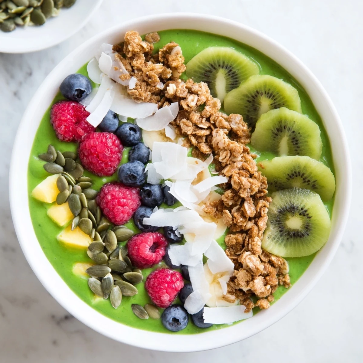 Shamrock Green Smoothie Bowl