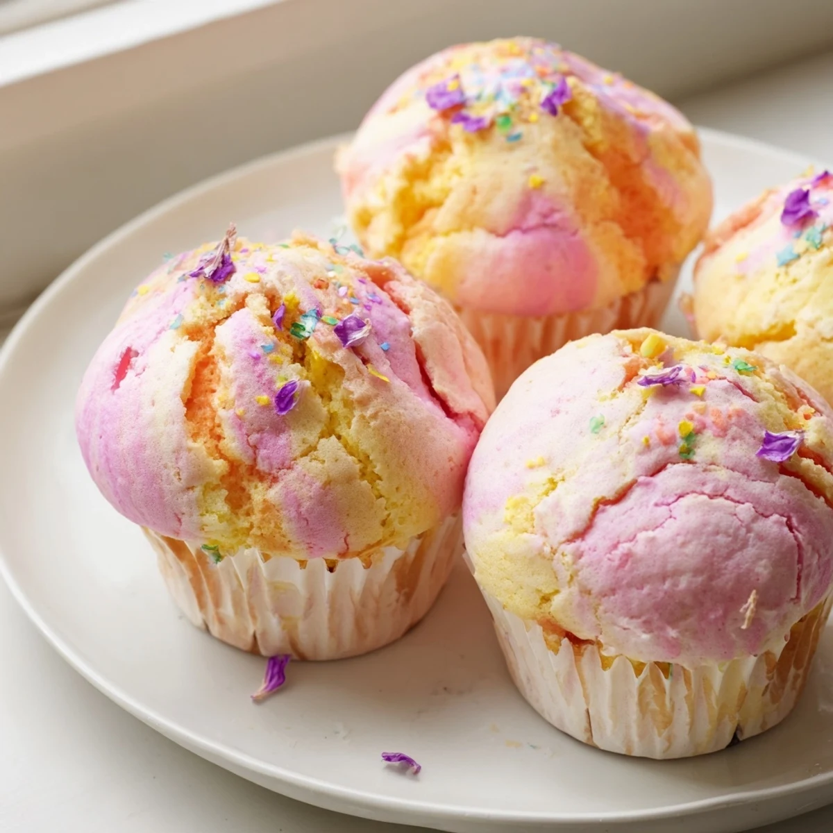 Steamed Blooming Cupcakes No Oven