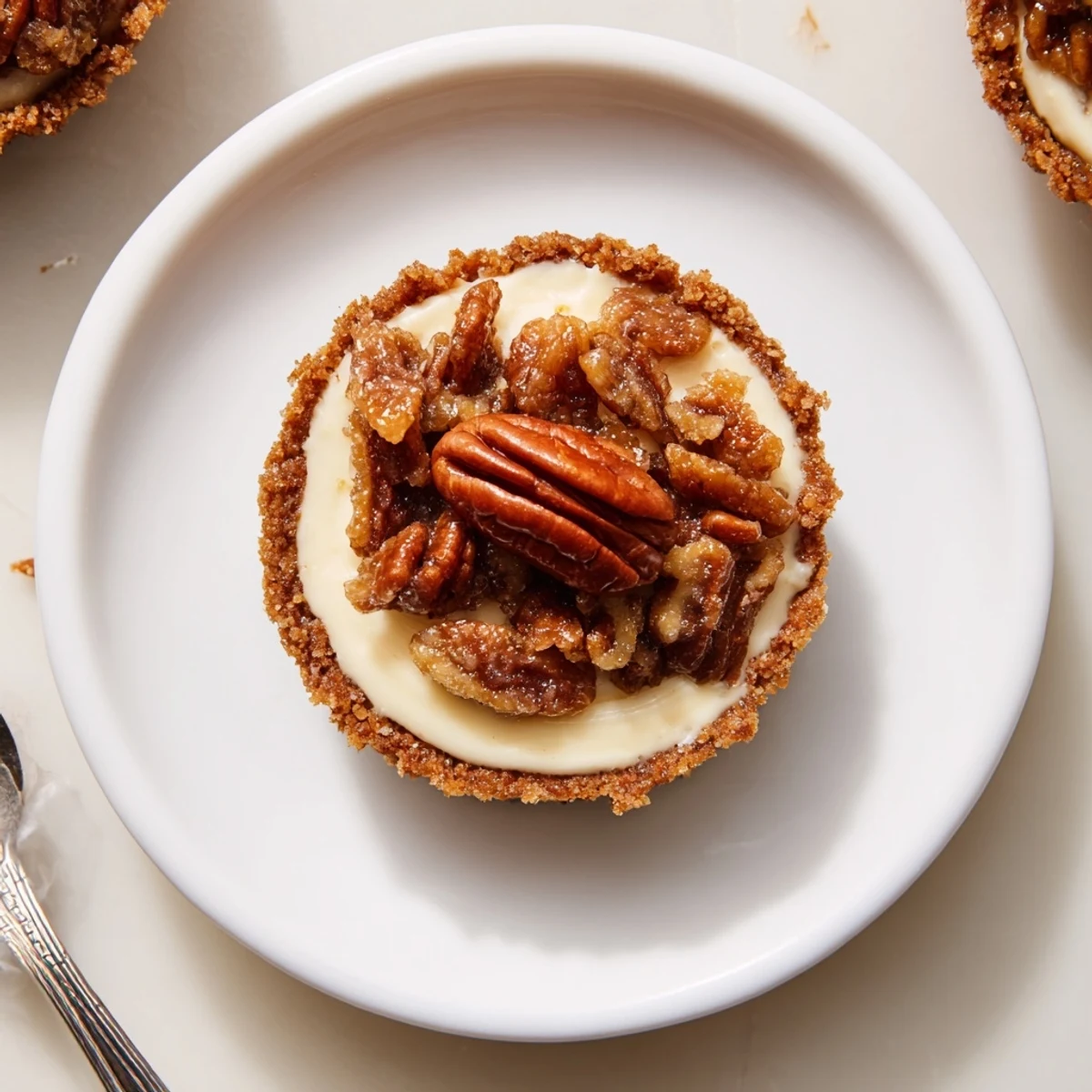 Mini Pecan Pie Cheesecakes