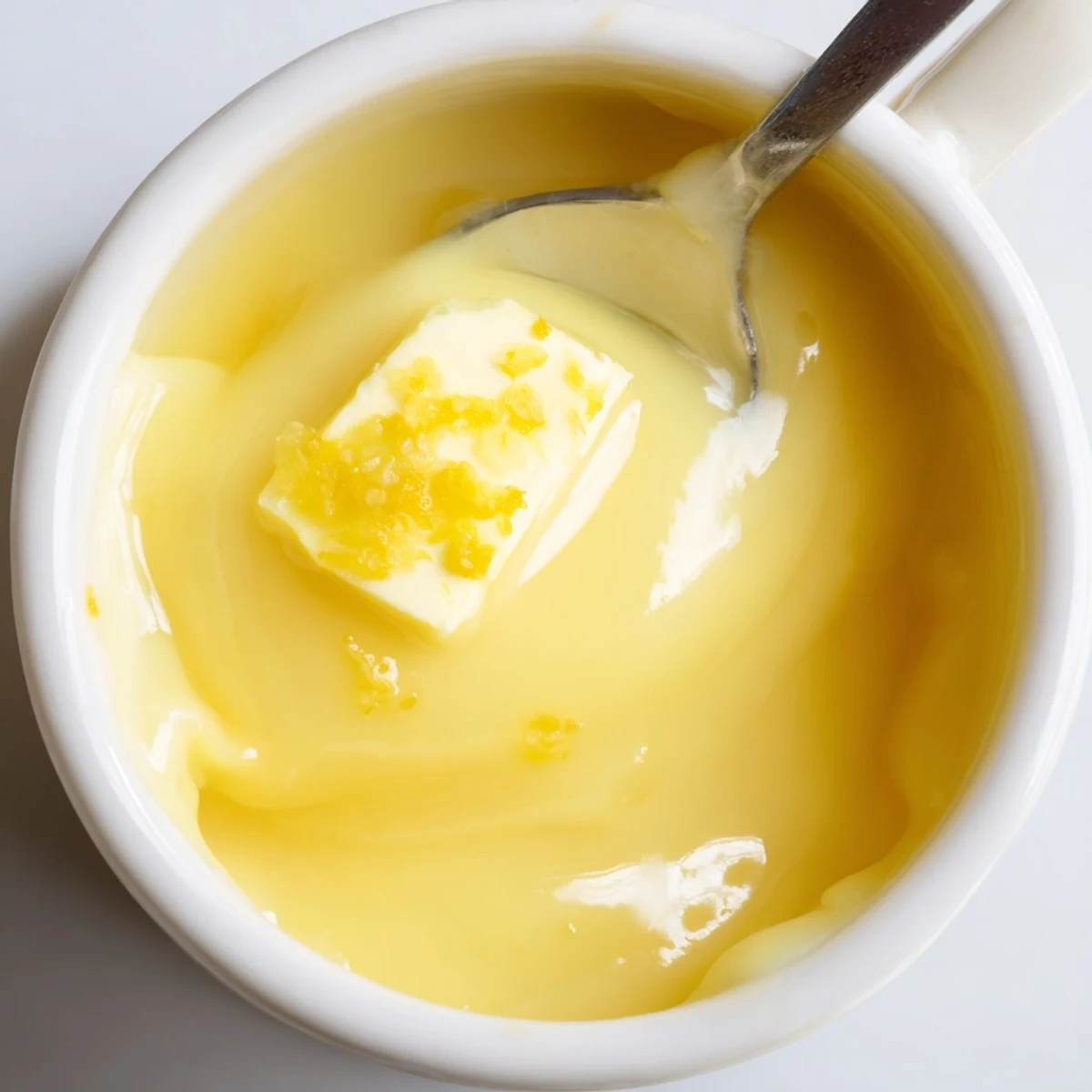 Silky curd cooling in jars, homemade Lemon Curd Recipe with buttery tang.