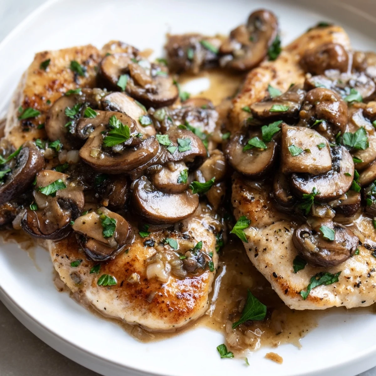 Dairy Free Chicken Marsala