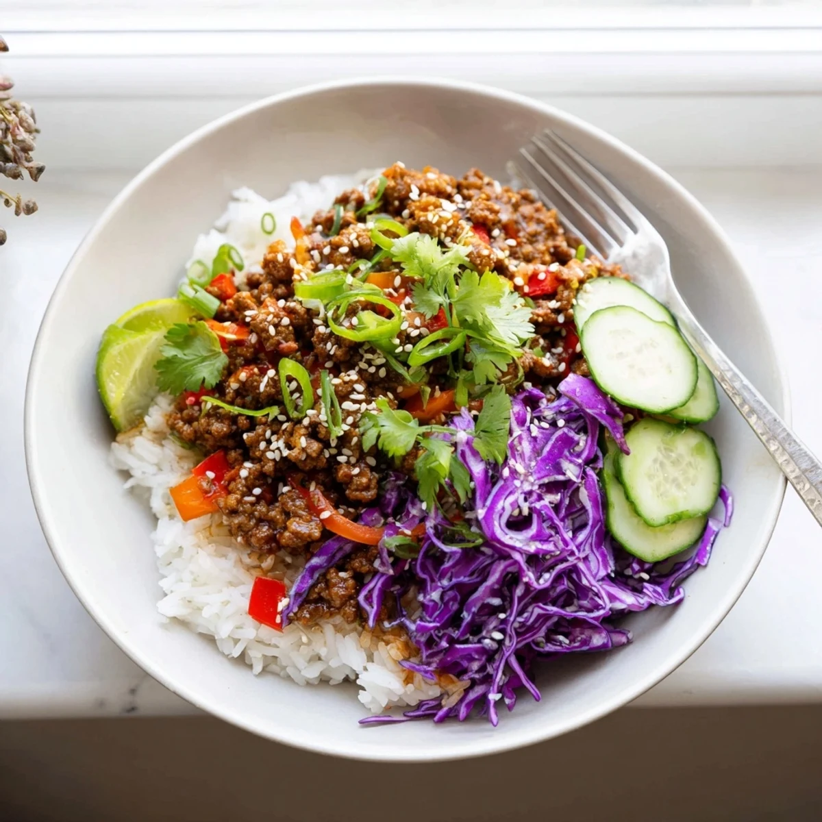 Ground Turkey Rice Bowls